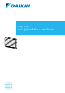 CVXM-B.FVXM-B.FVXTM-B_Installer reference guide_4PFI769827-3E_Finnish download